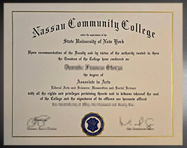purchase realistic Nassau Community College degree