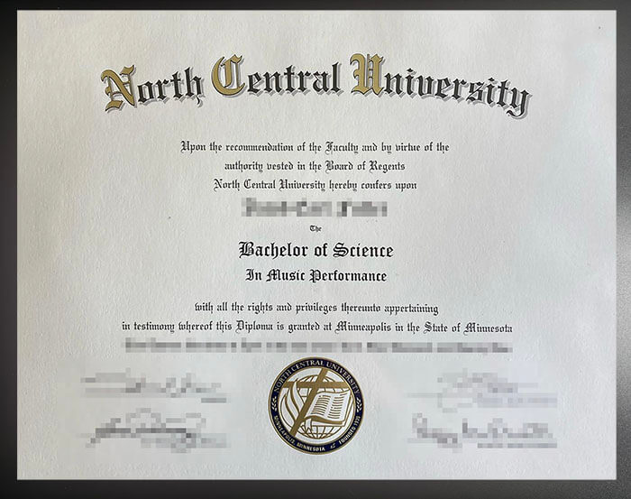purchase realistic North Central University diploma