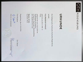purchase realistic OTH Regensburg degree