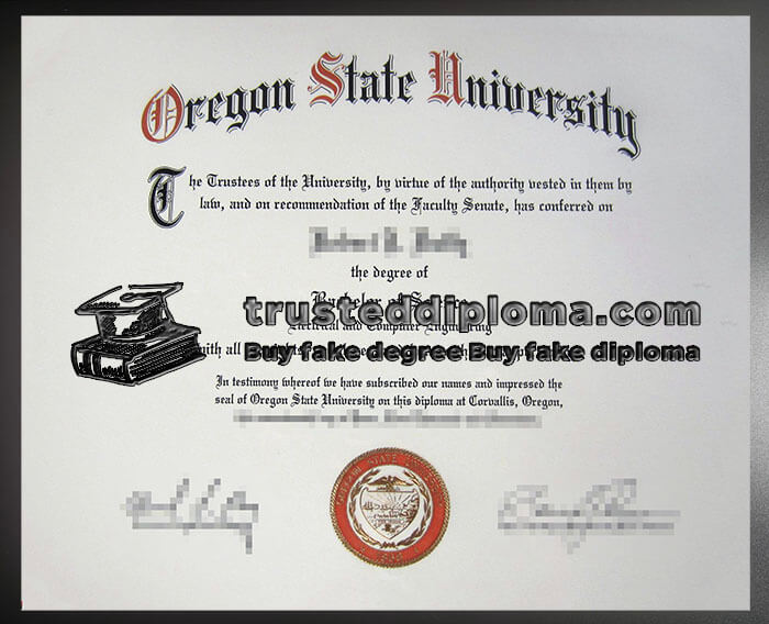 purchase realistic Oregon State University diploma