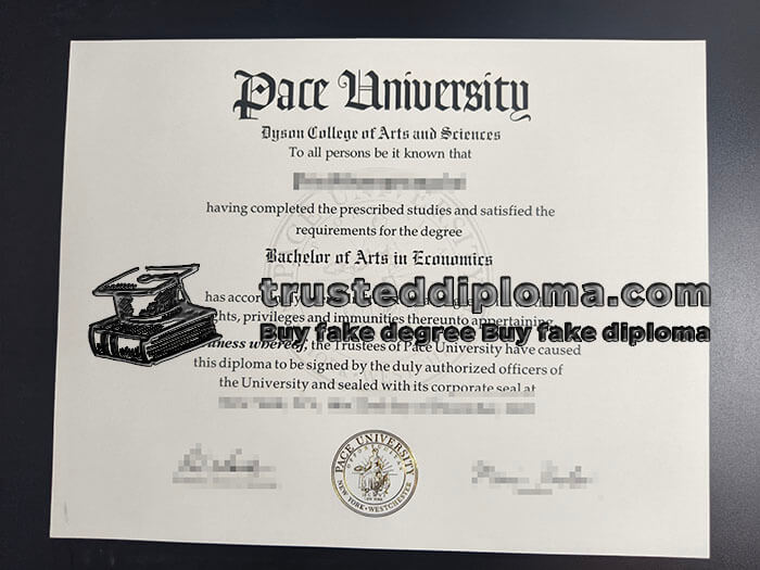 purchase realistic Pace University diploma