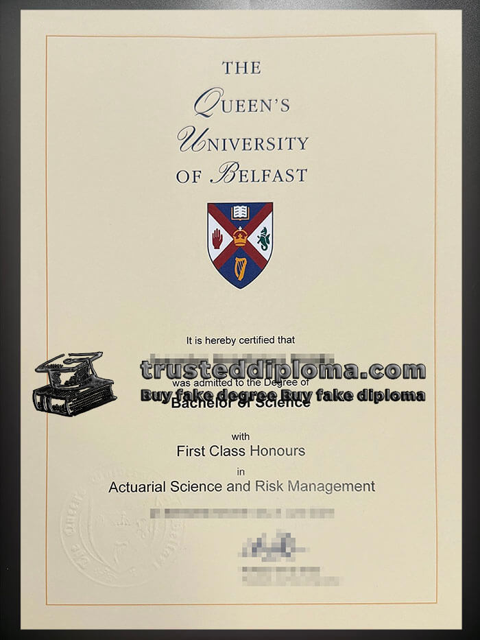 purchase realistic Queens University of Belfast diploma