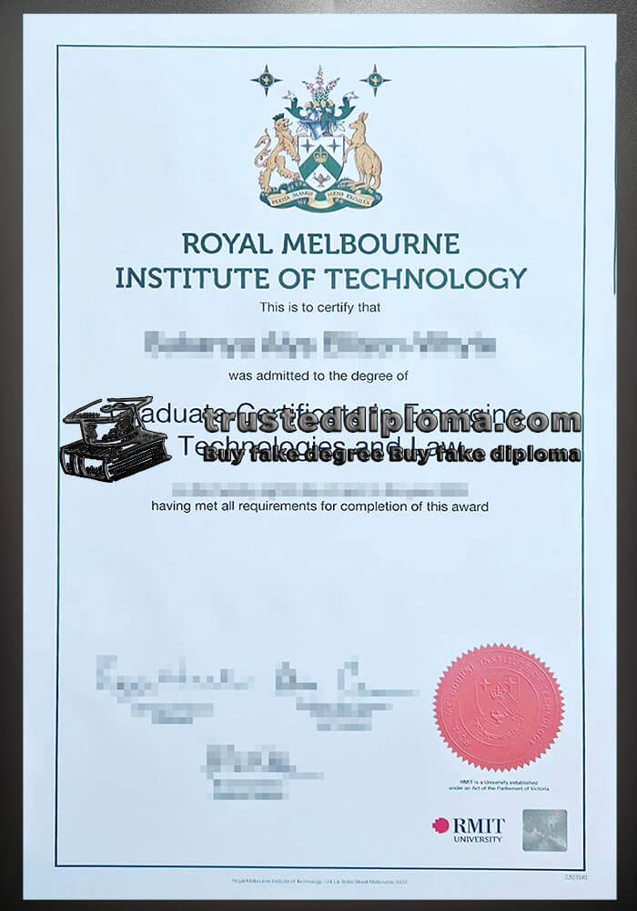 purchase realistic RMIT diploma