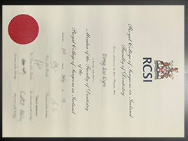 purchase realistic Royal College of Surgeons in Ireland certificate