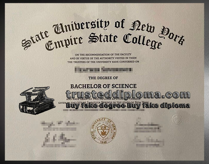 purchase realistic SUNY Empire diploma
