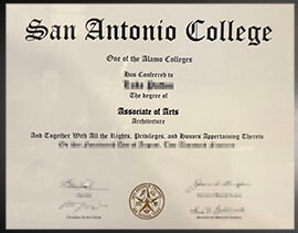 purchase realistic San Antonio College degree