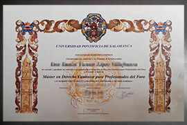 purchase realistic Universidad Pontificia de Salamanca degree