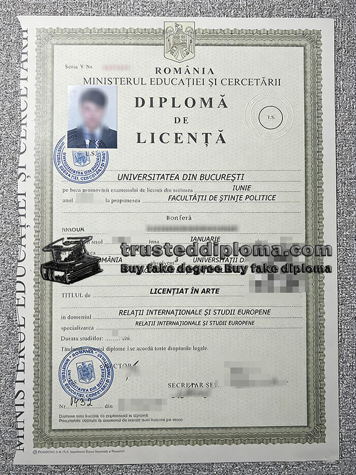 purchase realistic Universitatea din Bucuresti diploma