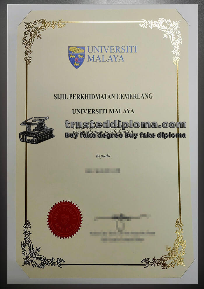purchase realistic Universiti Malaya Sijil Perkhidmatan Cemerlang