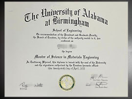 purchase realistic University of Alabama at Birmingham degree