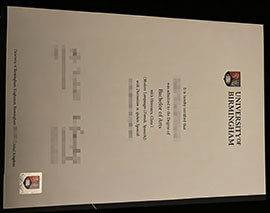 purchase realistic University of Birmingham degree