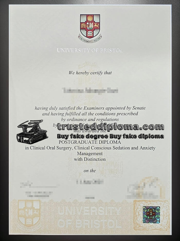 purchase realistic University of Bristol diploma