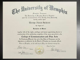 purchase realistic University of Memphis degree