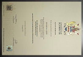 purchase realistic University of Plymouth degree