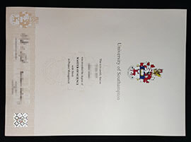 purchase realistic University of Southampton degree