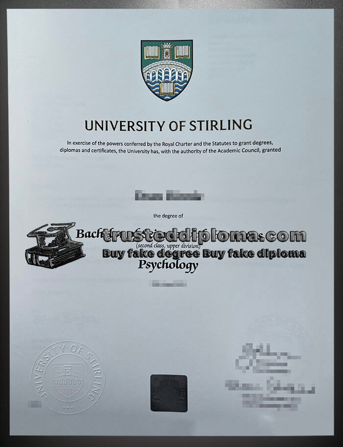 purchase realistic University of Stirling diploma