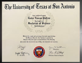 purchase realistic University of Texas at San Antonio degree