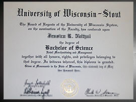 purchase realistic University of Wisconsin Stout degree