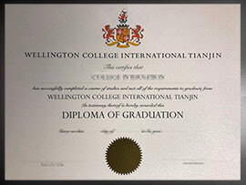 purchase realistic Wellington College International Tianjin diploma