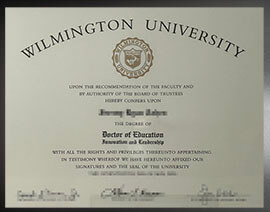 purchase realistic Wilmington University degree