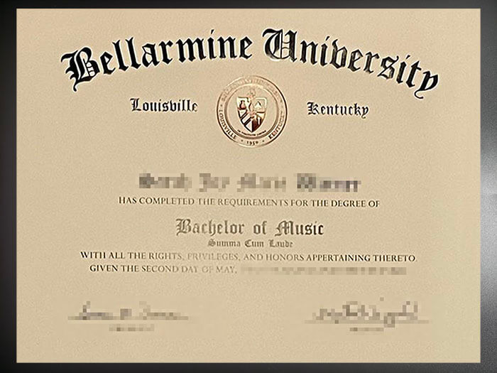 purchase realistic Bellarmine University diploma
