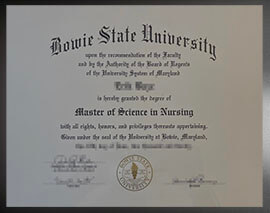purchase realistic Bowie State University degree