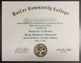 purchase realistic Butler Community College degree