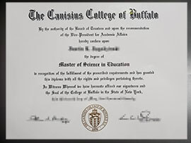 purchase realistic Canisius College of Buffalo degree