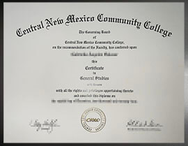 purchase realistic Central New Mexico Community College degree