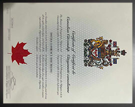 purchase realistic Certificates of Canadian Citizenship