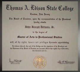 purchase realistic Chomas A Edison State College degree