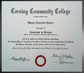 purchase realistic Corning Community College degree