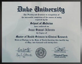 purchase realistic Duke University degree