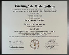 purchase realistic Farmingdale State College degree