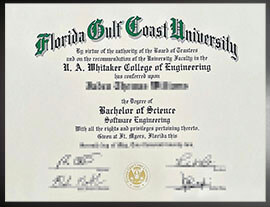 purchase realistic Florida Gulf Coast University degree