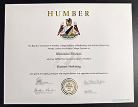 purchase realistic HUMBER College diploma