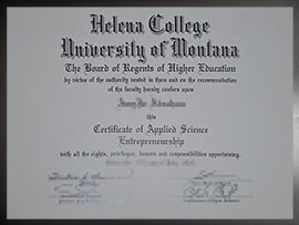 purchase realistic Helena College University of Montana degree