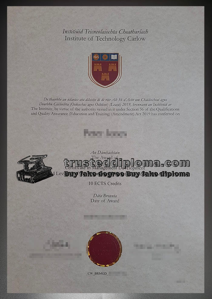 purchase realistic Institute of Technology Carlow degree