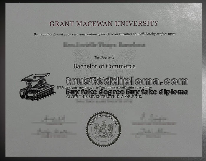 purchase realistic MacEwan University diploma
