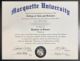 purchase realistic Marquette University degree