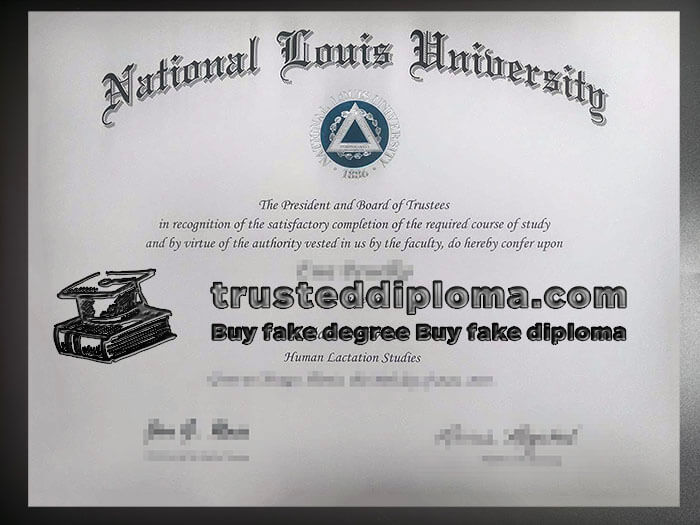 purchase realistic National Louis University diploma