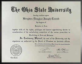 purchase realistic Ohio State University degree