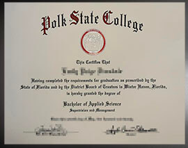 purchase realistic Polk State College degree