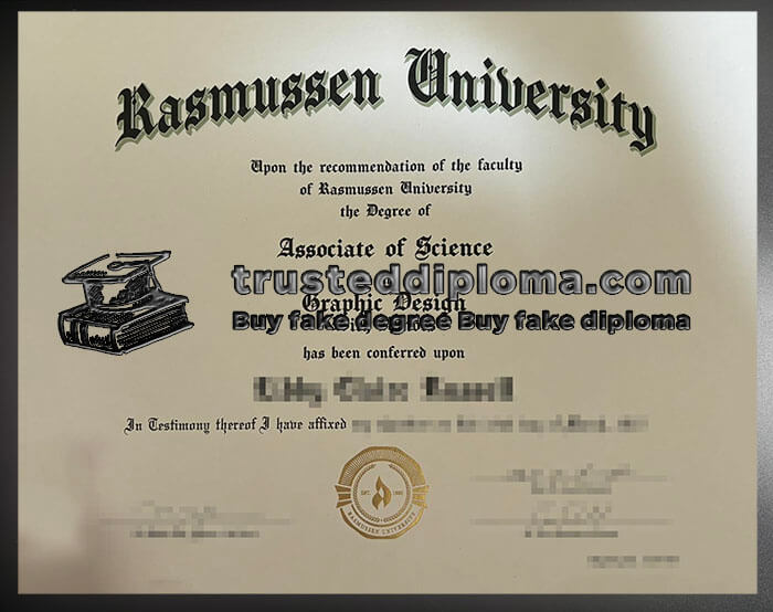 purchase realistic Rasmussen University diploma
