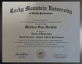 purchase realistic Rocky Mountain University degree