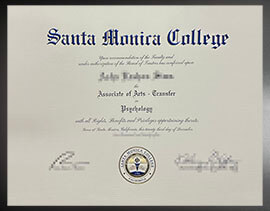 purchase realistic Santa Monica College degree
