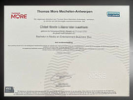 purchase realistic Thomas More Hogeschool degree