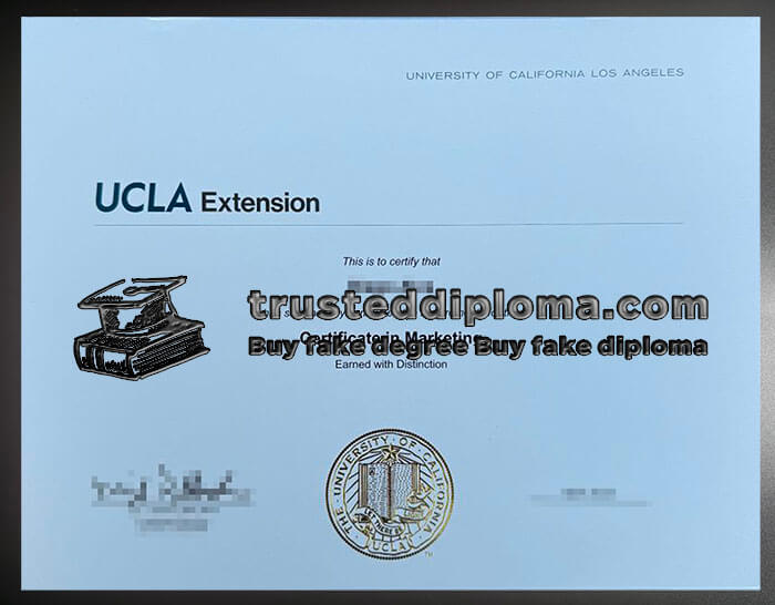 purchase realistic UCLA Extension Certificate