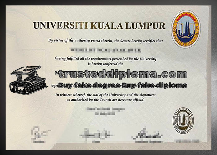 purchase realistic Universiti Kuala Lumpur degree