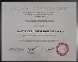 purchase realistic University Canada West degree